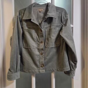 Democracy Women's Green and Khaki Shirt